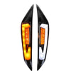 Knipperlichtset Power1 LED Matrix EVO-3 Voorzijde Titanium – Piaggio Zip 2000